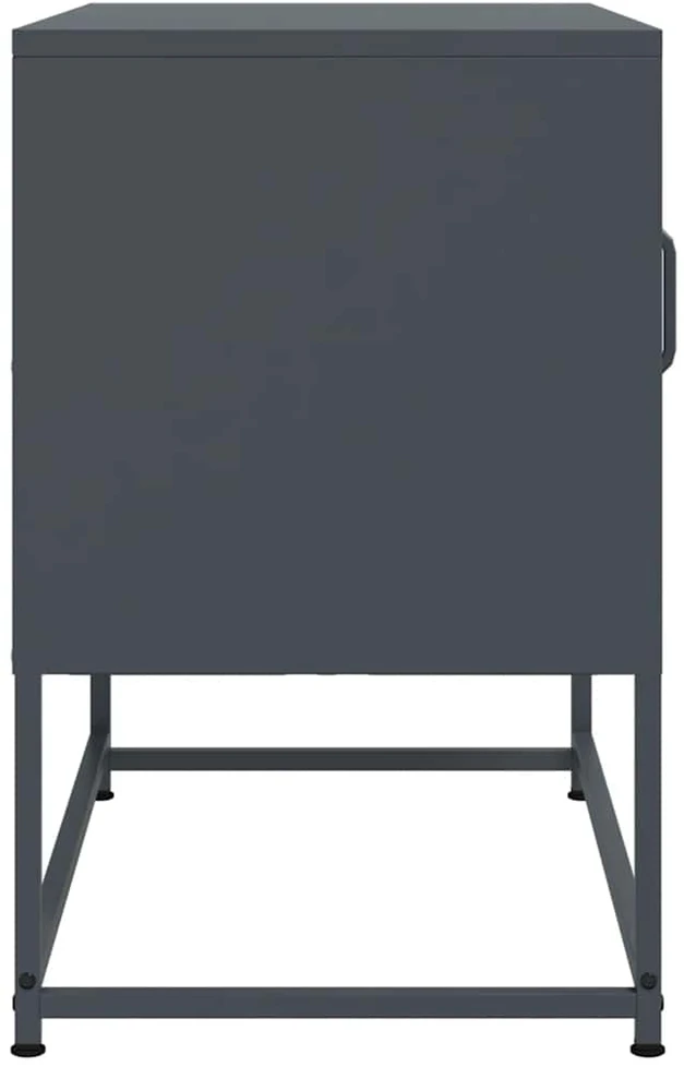TV staliukas Televizoriaus spintelė, antracito, 68x39x60,5cm, plienas