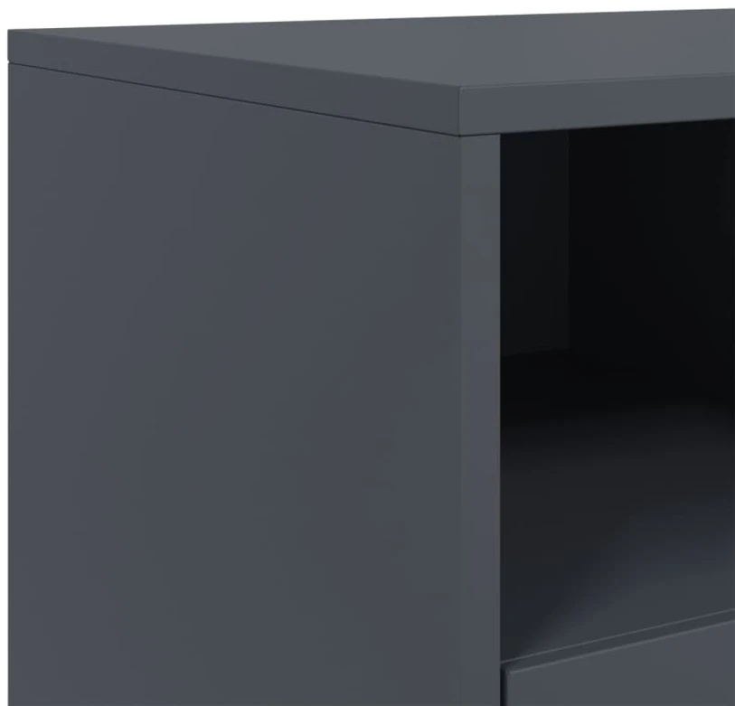 TV staliukas Televizoriaus spintelė, antracito, 68x39x60,5cm, plienas