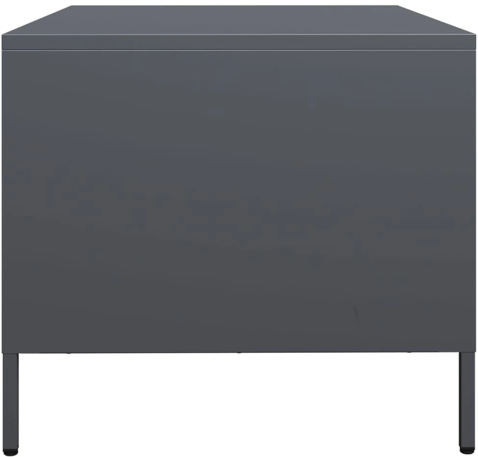 TV staliukas Televizoriaus spintelė, antracito, 68x50x43,5cm, plienas