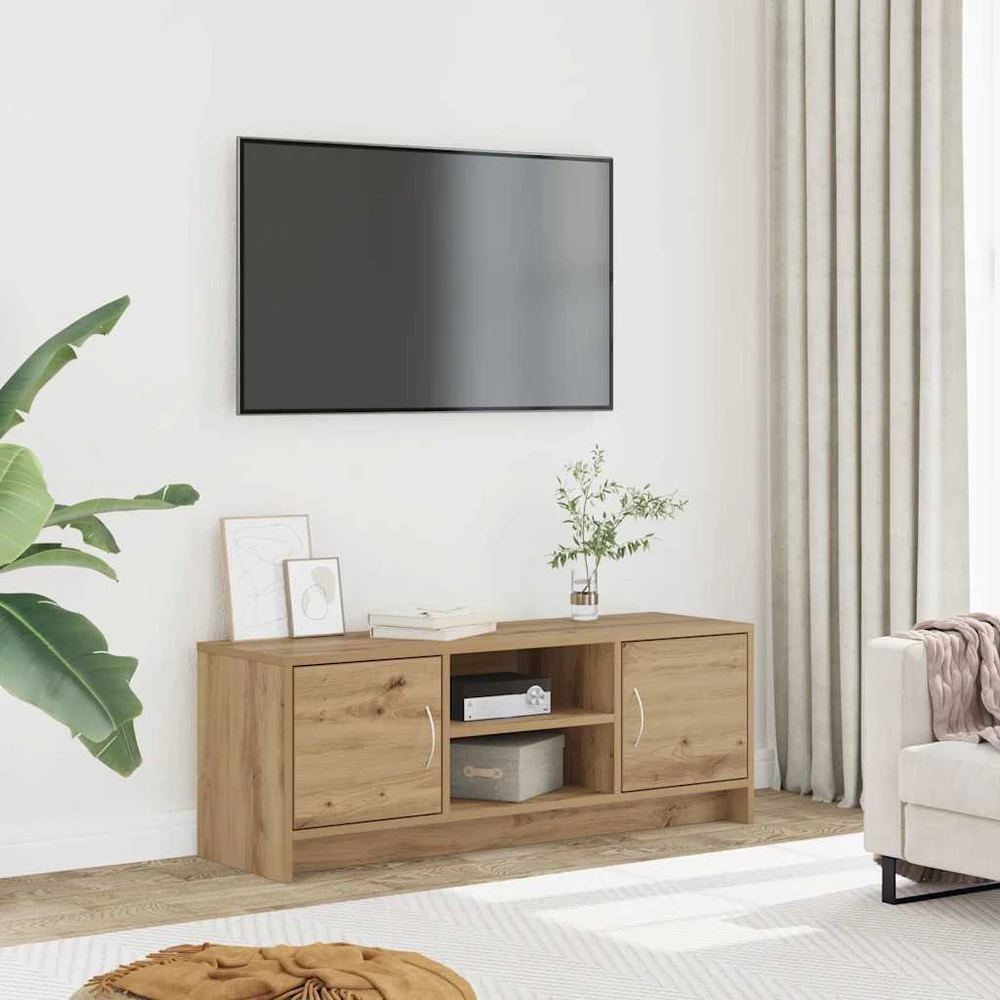 TV staliukas televizoriaus spintelė Artisan ąžuolas 102x30x37,5 cm