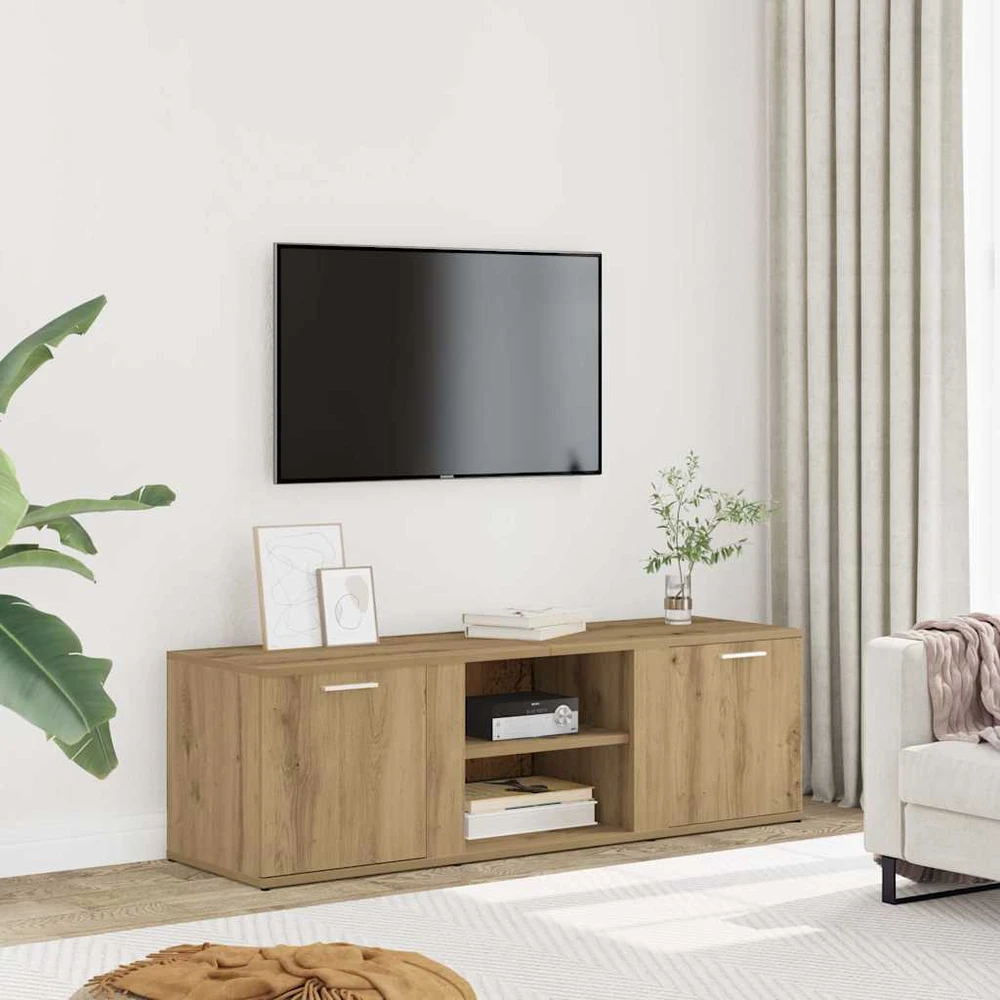 TV staliukas televizoriaus spintelė Artisan ąžuolas 120x34x37 cm