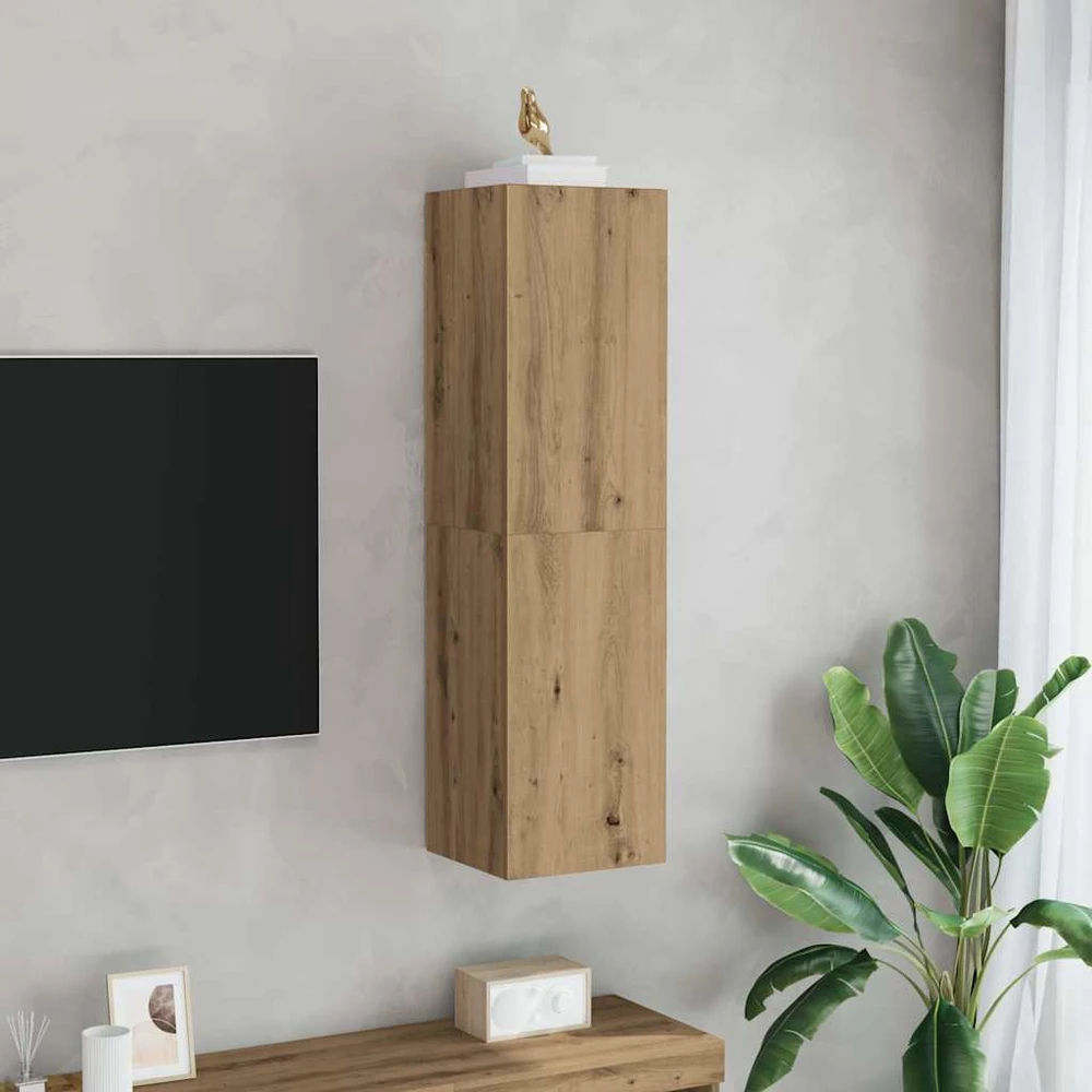TV staliukas Televizoriaus spintelė, artisano, 30,5x30x110cm, mediena