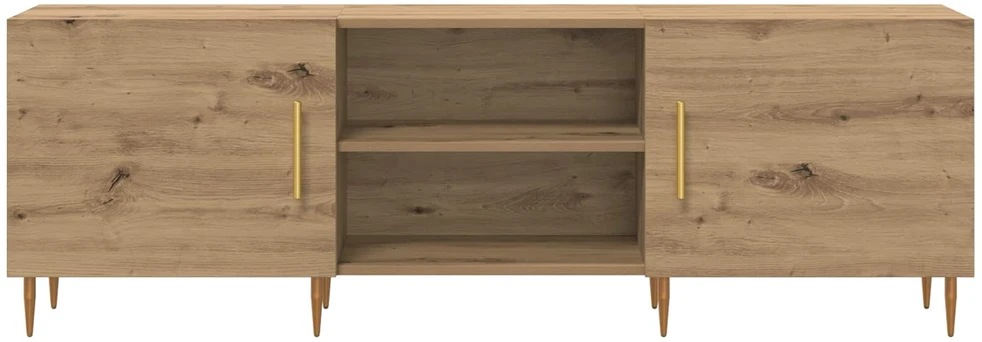 TV staliukas Televizoriaus spintelė 150 x 30 x 50 cm artisano ąžuolo