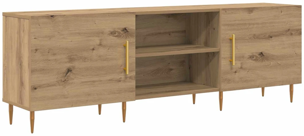 TV staliukas Televizoriaus spintelė 150 x 30 x 50 cm artisano ąžuolo