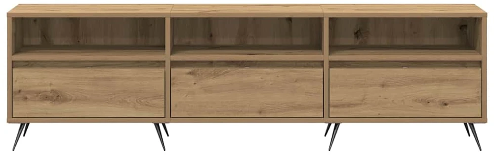 TV staliukas Televizoriaus spintelė 150 x 30 x 44,5 cm artisano ąžuolo