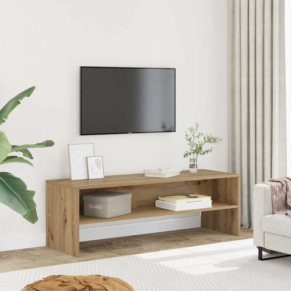 TV staliukas Televizoriaus spintelė, artisano ąžuolo, 120x40x40cm, mediena