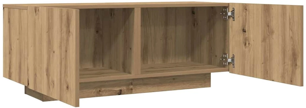 TV staliukas Televizoriaus spintelė, artisano ąžuolo, 100x35x40 cm, mediena