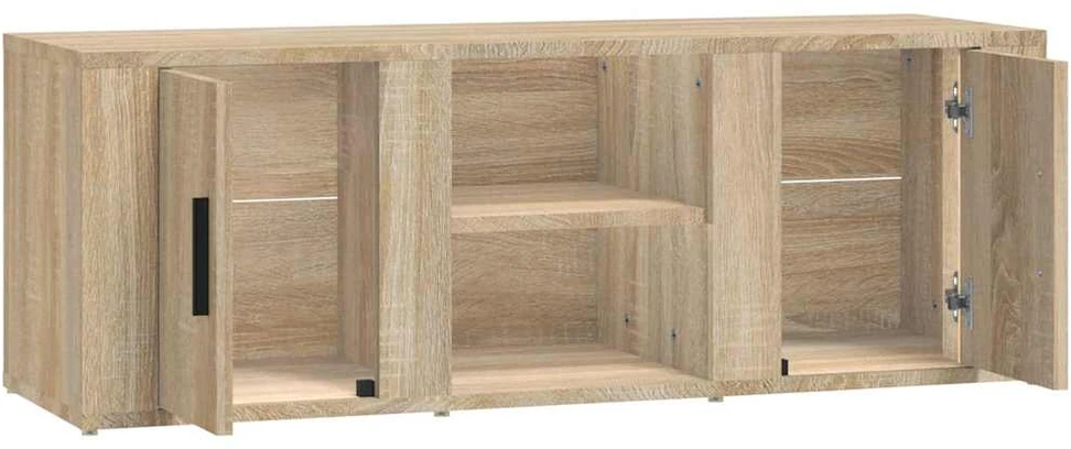 TV staliukas Televizoriaus spintelė, ąžuolo, 100x31,5x35cm, apdirbta mediena