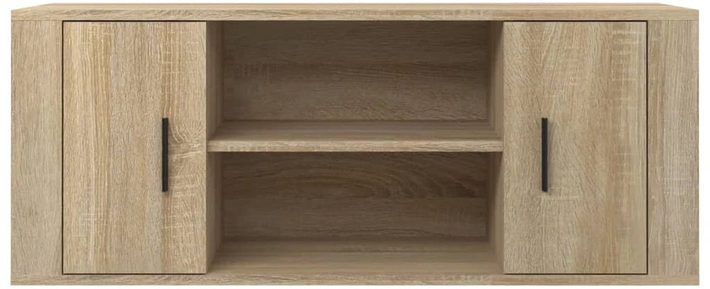 TV staliukas Televizoriaus spintelė, ąžuolo, 100x35x40cm, apdirbta mediena