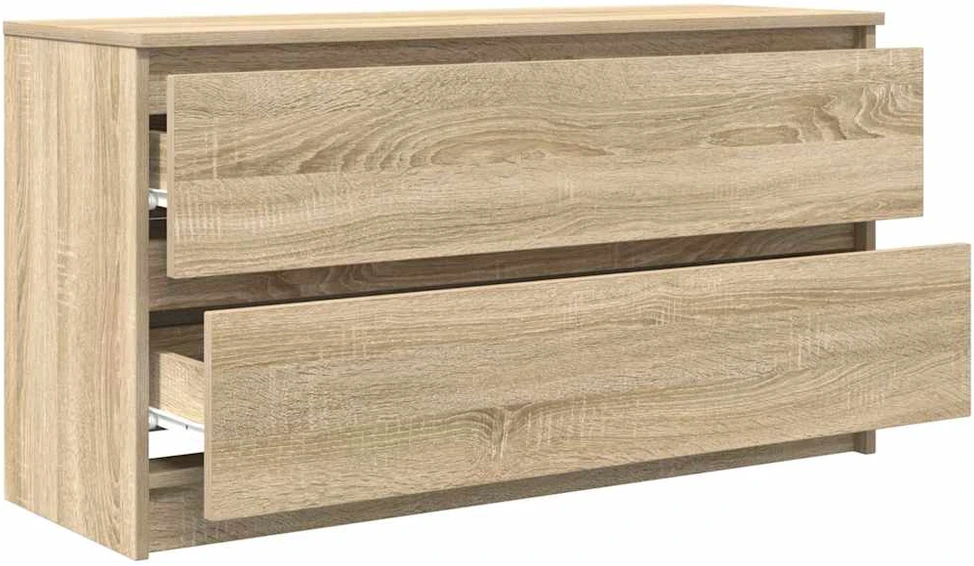 TV staliukas Televizoriaus spintelė, ąžuolo, 100x35x54 cm, apdirbta mediena