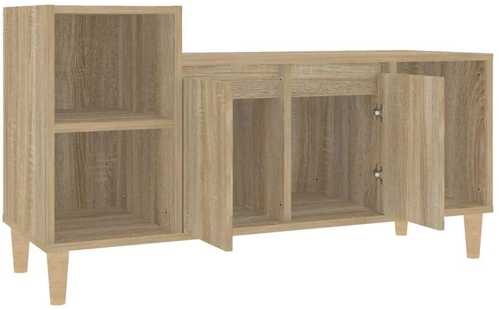 TV staliukas Televizoriaus spintelė, ąžuolo, 100x35x55cm, apdirbta mediena