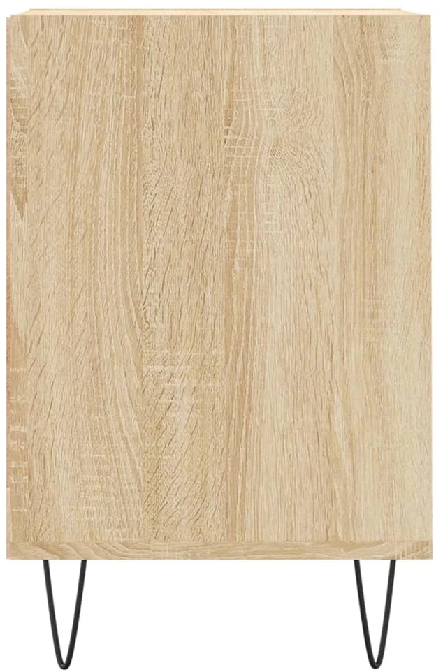 TV staliukas Televizoriaus spintelė, ąžuolo, 100x35x55cm, apdirbta mediena