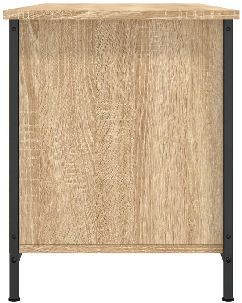TV staliukas Televizoriaus spintelė, ąžuolo, 100x40x50cm, apdirbta mediena