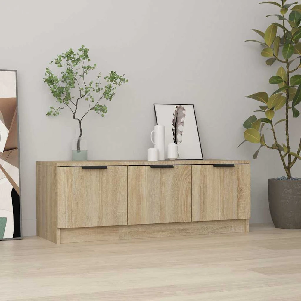 TV staliukas Televizoriaus spintelė, ąžuolo, 102x35x36,5cm, apdirbta mediena