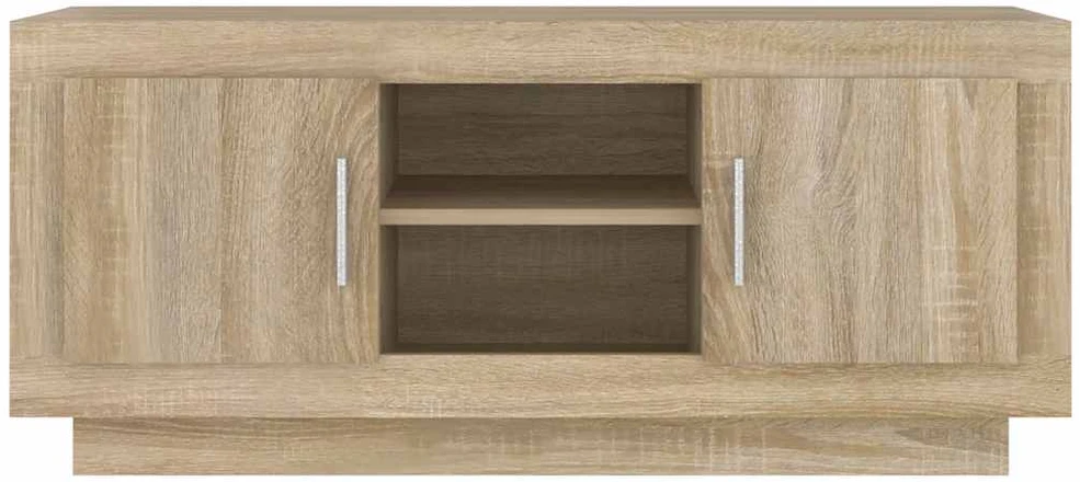 TV staliukas Televizoriaus spintelė, ąžuolo, 102x35x45cm, apdirbta mediena
