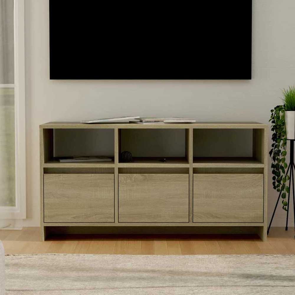 TV staliukas Televizoriaus spintelė, ąžuolo, 102x37,5x52,5cm, mediena