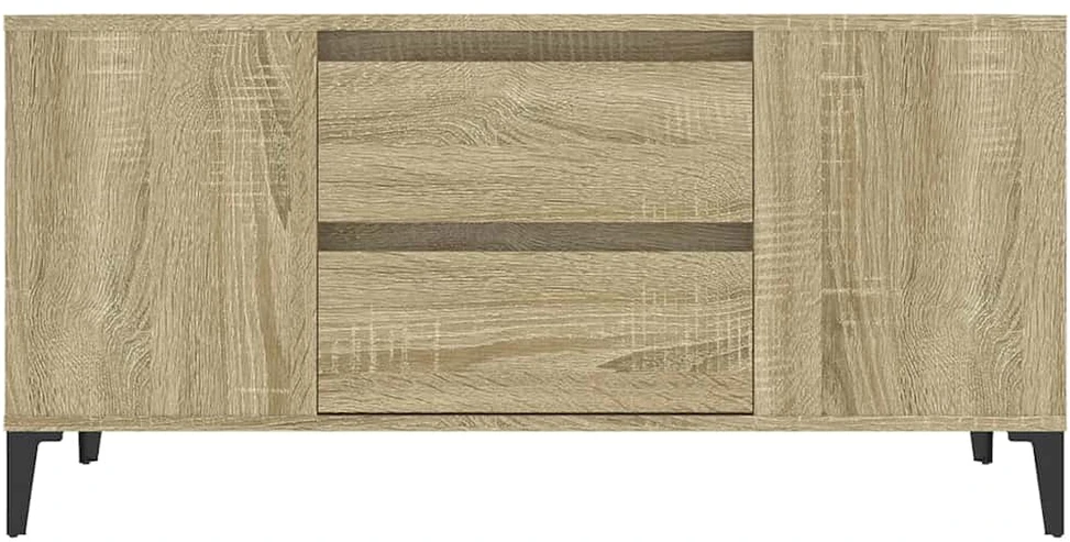 TV staliukas Televizoriaus spintelė, ąžuolo, 102x44,5x50cm, apdirbta mediena