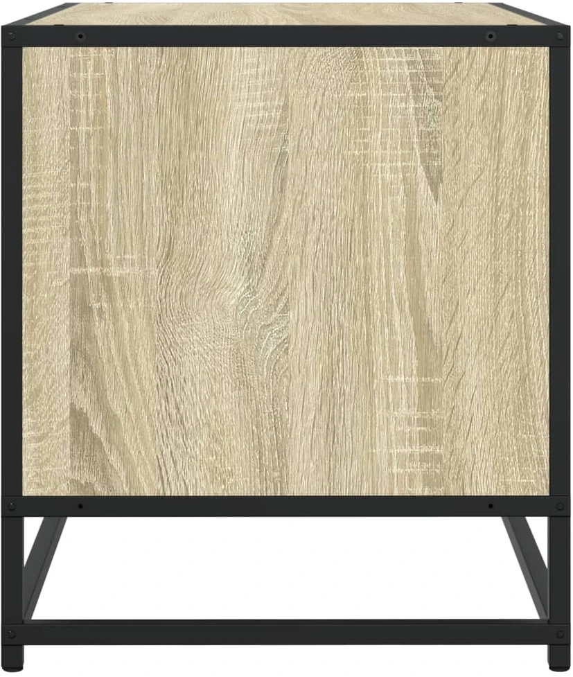 TV staliukas Televizoriaus spintelė, ąžuolo, 120,5x40x46cm, mediena/metalas