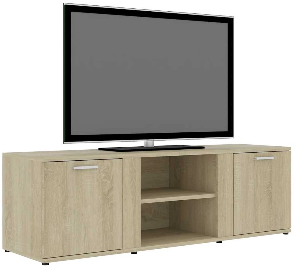 TV staliukas Televizoriaus spintelė, ąžuolo, 120x34x37cm, apdirbta mediena
