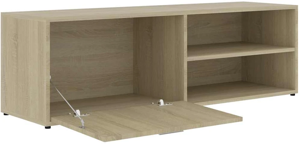 TV staliukas Televizoriaus spintelė, ąžuolo, 120x34x37cm, apdirbta mediena