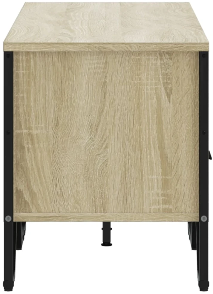TV staliukas Televizoriaus spintelė, ąžuolo, 122x34x41cm, apdirbta mediena