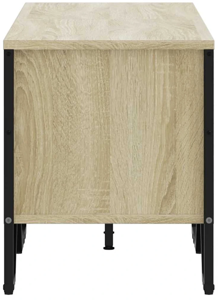 TV staliukas Televizoriaus spintelė, ąžuolo, 122x34x41cm, apdirbta mediena