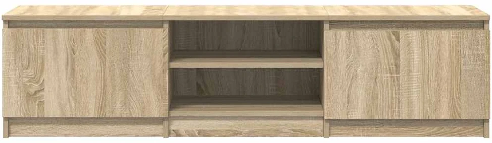 TV staliukas Televizoriaus spintelė, ąžuolo, 140x40x35,5cm, apdirbta mediena