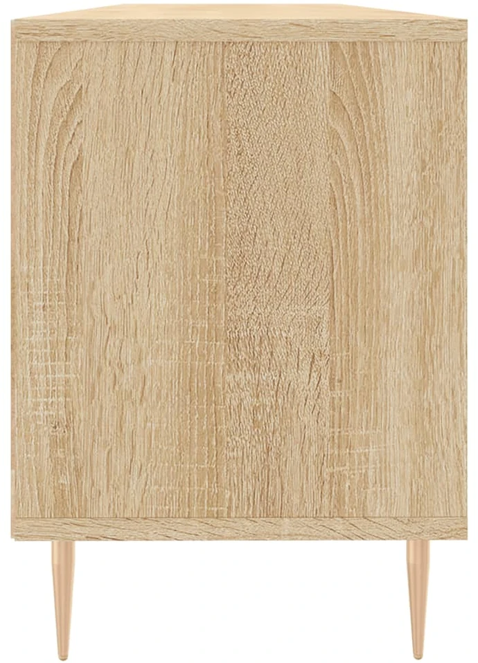 TV staliukas Televizoriaus spintelė, ąžuolo, 150x30x44,5cm, apdirbta mediena