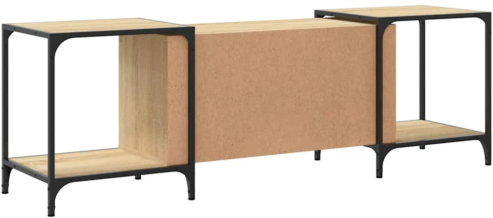 TV staliukas Televizoriaus spintelė, ąžuolo, 153x37x50cm, apdirbta mediena