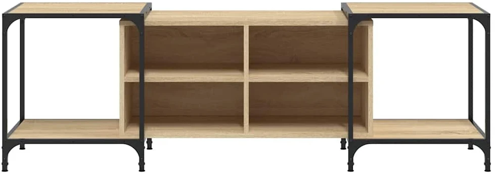 TV staliukas Televizoriaus spintelė, ąžuolo, 153x37x50cm, apdirbta mediena