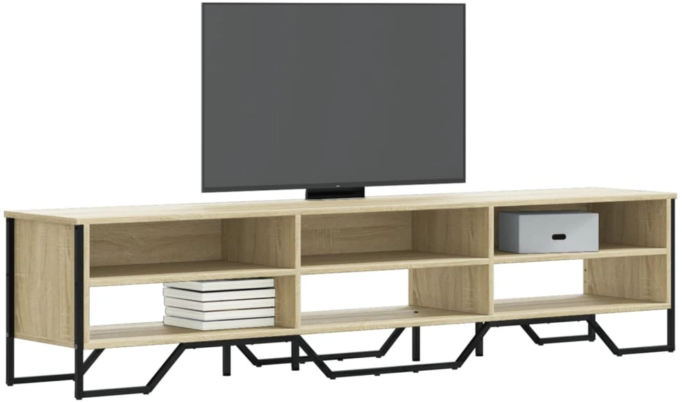 TV staliukas Televizoriaus spintelė, ąžuolo, 180x34x41cm, apdirbta mediena