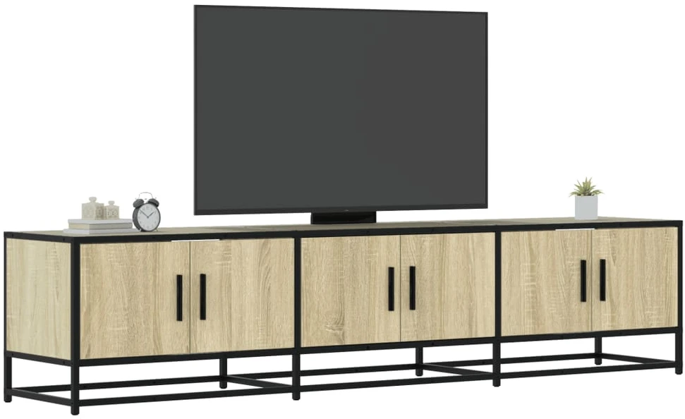 TV staliukas Televizoriaus spintelė, ąžuolo, 180x35x40cm, apdirbta mediena
