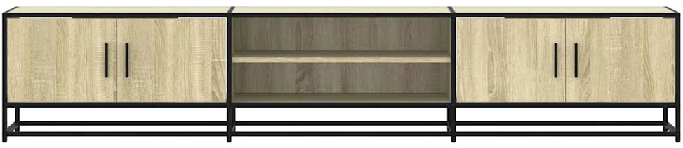 TV staliukas Televizoriaus spintelė, ąžuolo, 210x35x41cm, apdirbta mediena