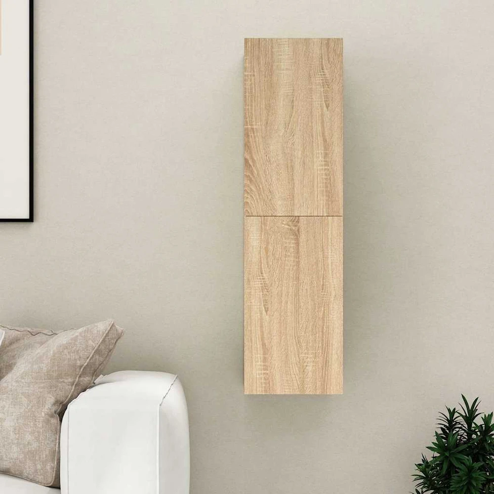 TV staliukas Televizoriaus spintelė, ąžuolo, 30,5x30x110cm, apdirbta mediena