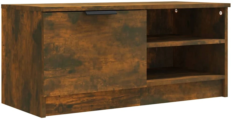TV staliukas Televizoriaus spintelė, ąžuolo, 80x35x36,5cm, apdirbta mediena
