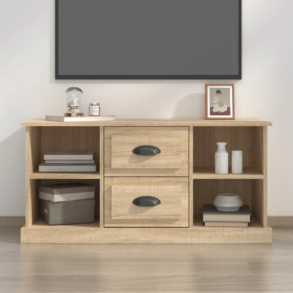 TV staliukas Televizoriaus spintelė, ąžuolo, 99,5x35,5x48cm, mediena