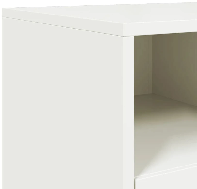 TV staliukas Televizoriaus spintelė, balta, 100,5x39x43,5cm, plienas