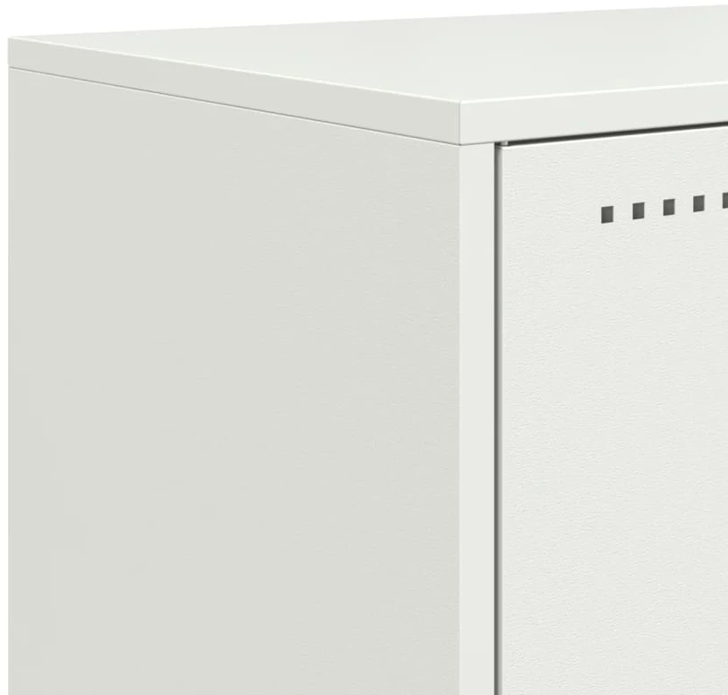 TV staliukas Televizoriaus spintelė, balta, 100,5x39x43,5cm, plienas