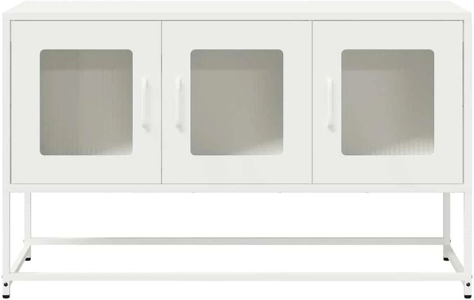 TV staliukas televizoriaus spintelė balta 100,5x39x60,5 cm