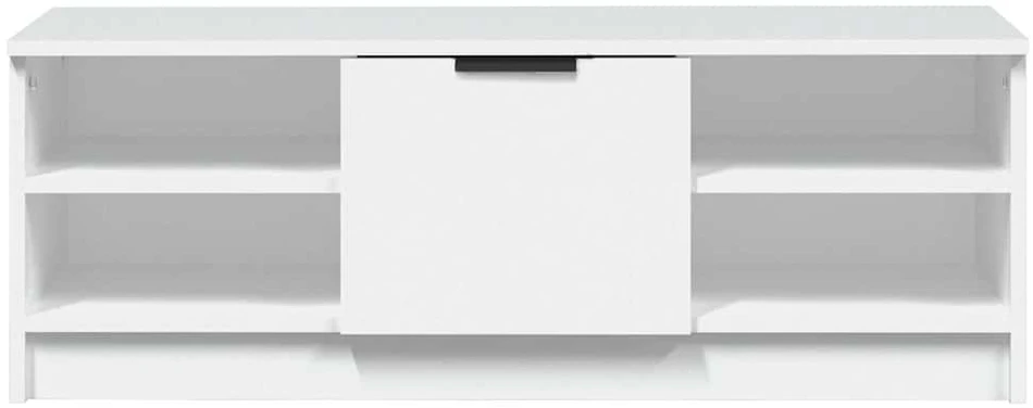TV staliukas Televizoriaus spintelė, balta, 102x35,5x36,5cm, mediena