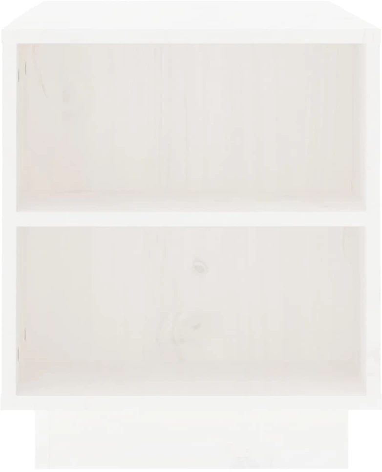 TV staliukas Televizoriaus spintelė, balta, 110x35x40,5cm, pušies masyvas