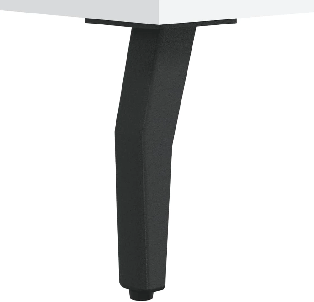 TV staliukas Televizoriaus spintelė, balta, 150x30x44,5cm, apdirbta mediena