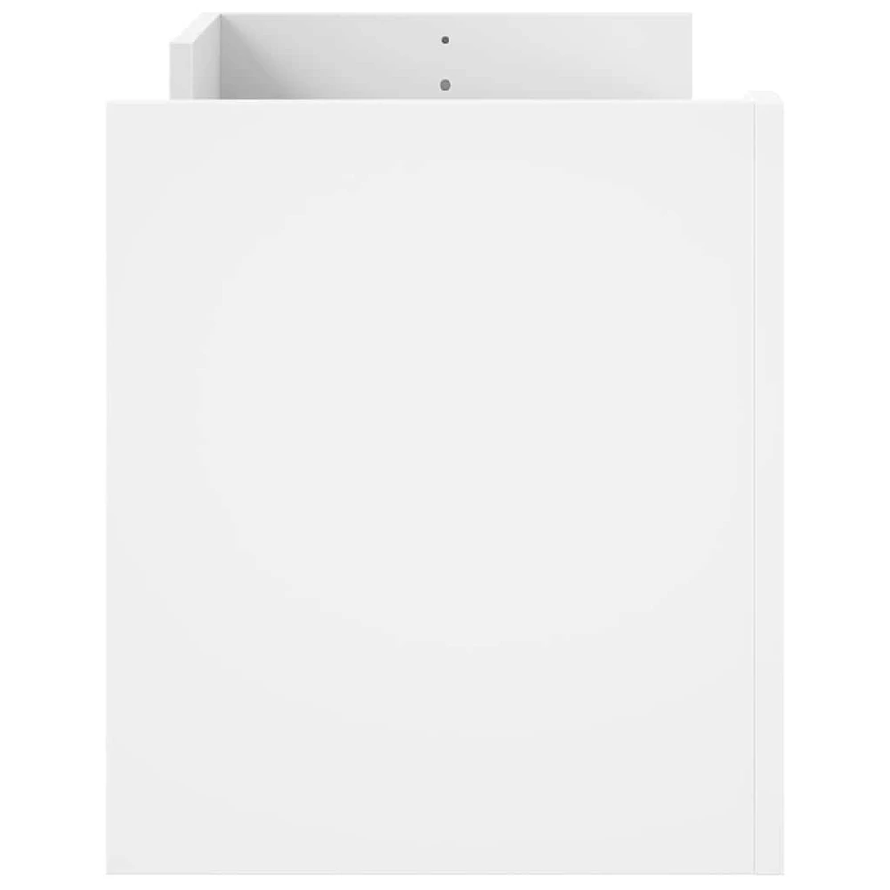 TV staliukas Televizoriaus spintelė, baltos spalvos, 100x35x40cm, mediena