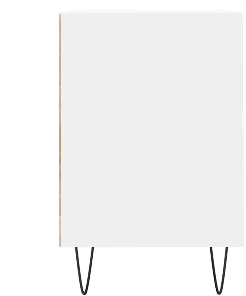 TV staliukas Televizoriaus spintelė, baltos spalvos, 100x35x55cm, mediena