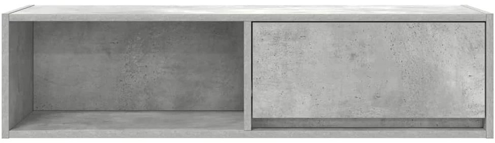 TV staliukas Televizoriaus spintelė, betono, 100x31x25,5cm, apdirbta mediena