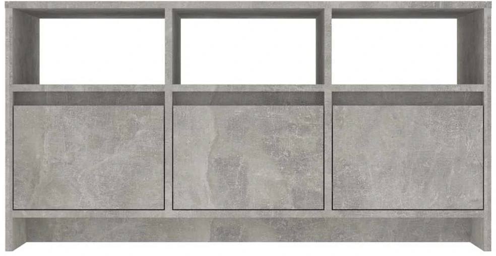 TV staliukas Televizoriaus spintelė, betono, 102x37,5x52,5cm, mediena
