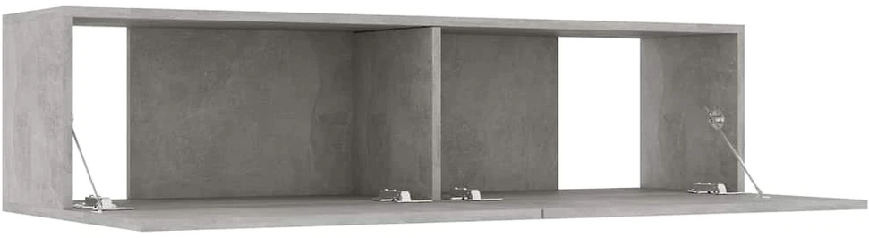 TV staliukas Televizoriaus spintelė, betono, 120x30x30cm, apdirbta mediena