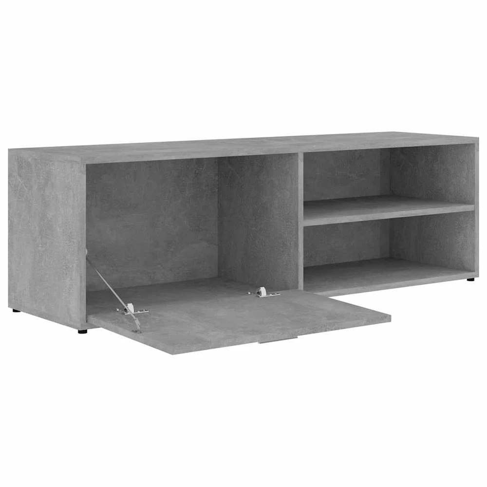TV staliukas Televizoriaus spintelė, betono, 120x34x37cm, apdirbta mediena