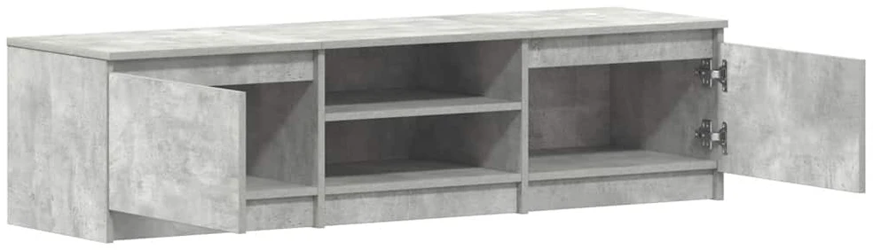 TV staliukas Televizoriaus spintelė, betono, 140x40x35,5cm, apdirbta mediena