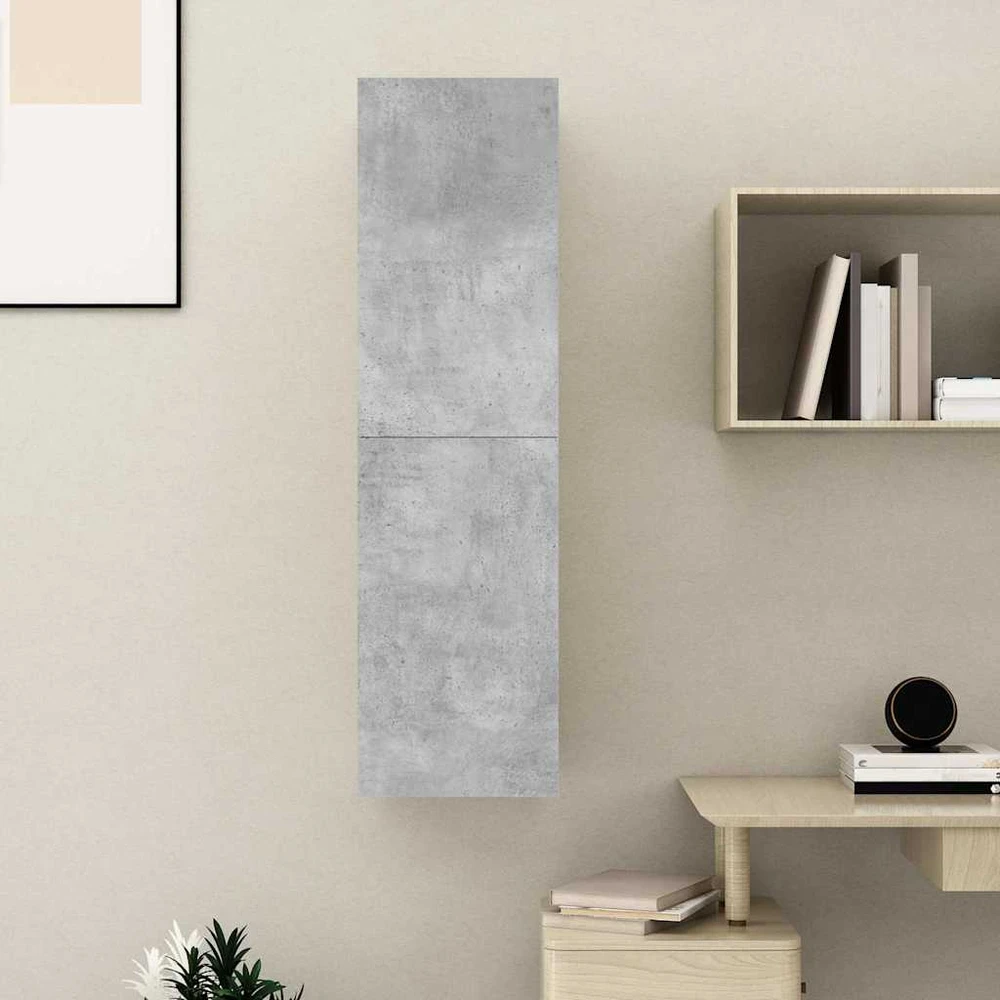 TV staliukas Televizoriaus spintelė, betono, 30,5x30x110cm, apdirbta mediena